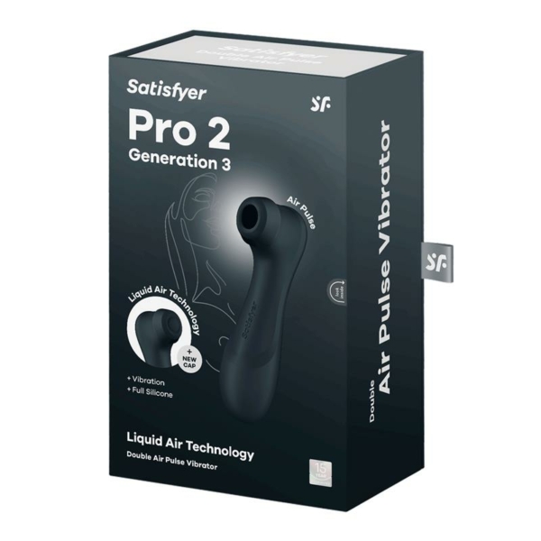 Pro 2 Gener 3 Liquid Air Technology Suction and Vibration Black - immagine 7