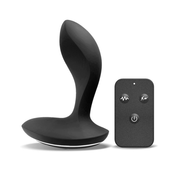 Prostate Massager with Electric Shock and Vibration and Remote Control - immagine 2