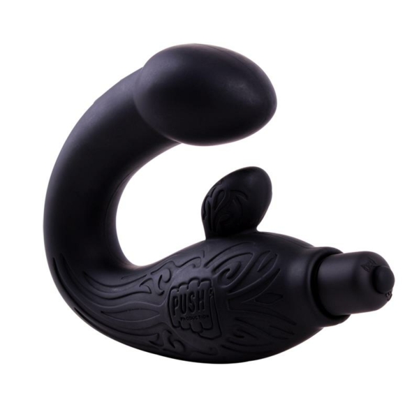 Prostatic Masager Silicone 29 cm Black - immagine 3