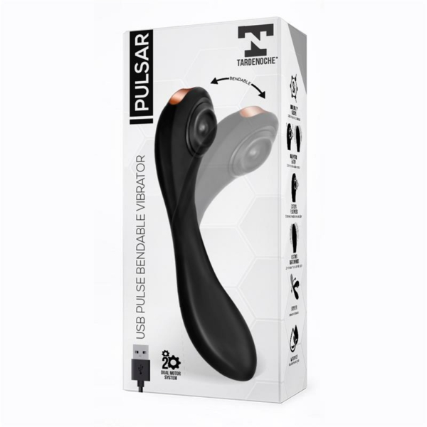 Pulsar Articulated Skeleton Vibrator Silicone USB - immagine 2