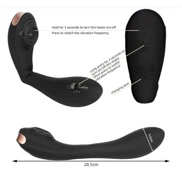 Pulsar Articulated Skeleton Vibrator Silicone USB - immagine 10