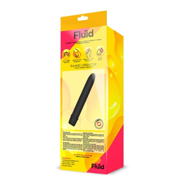Raand Multi-Speed Vibrator 18 cm Black - immagine 3