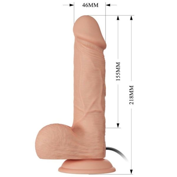 Realistic Vibrator 8,5 Remote Control - immagine 10