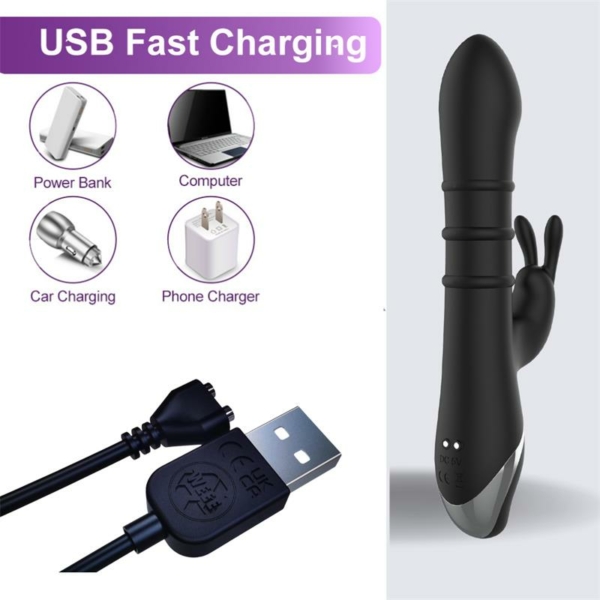 Reipo Vibrator with Up and Down Sliding Rings - immagine 14