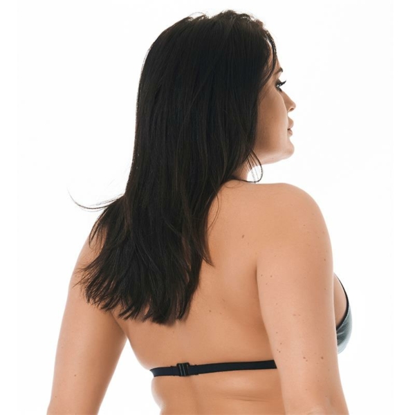 Rimba Bondage Play Leather Bra One size - immagine 2