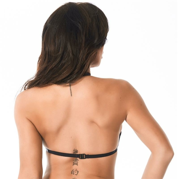 Rimba Bondage Play Leather Bra One Size - immagine 2