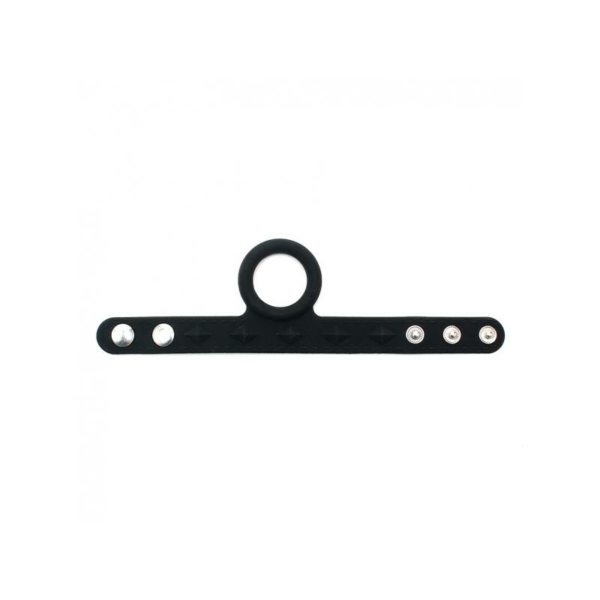 Rimba Latex Play Penis Strap with Cockring - immagine 4