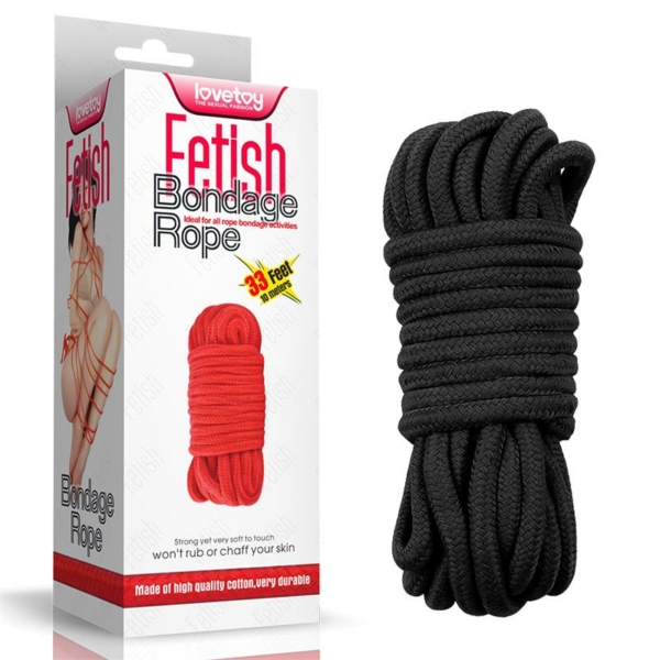 Rope Bondage Soft Black - immagine 6