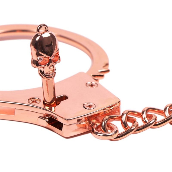 Rose Gold Color Cuffs Skull Keys - immagine 11