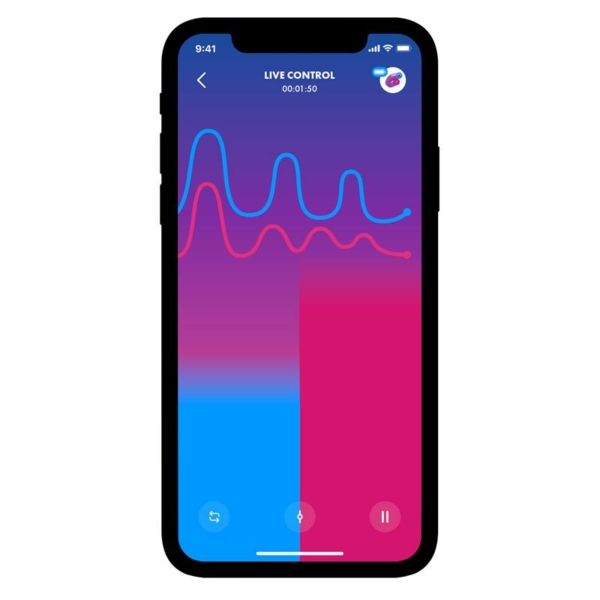 Royal One Vibrating Ring with APP Blue - immagine 11