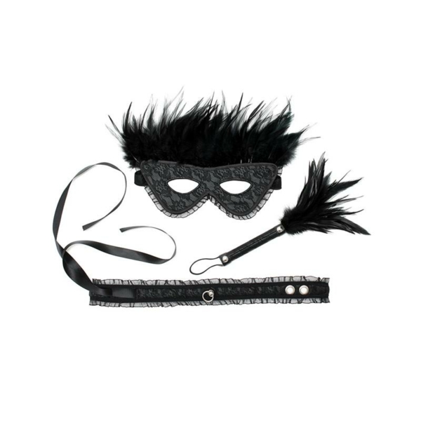 Set 3 Pieces Dominiset de Lujo Black - immagine 2