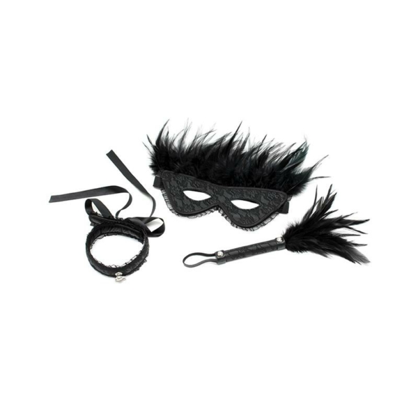 Set 3 Pieces Dominiset de Lujo Black - immagine 3