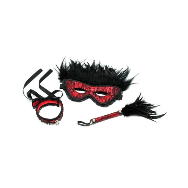 Set 3 Pieces Dominiset de Lujo Red - immagine 3