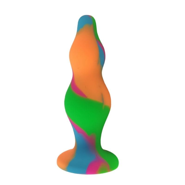 Silicone Butt Plug Multi Color - immagine 6
