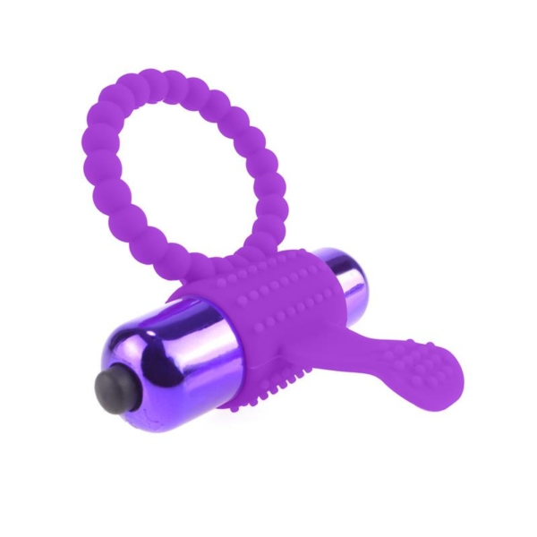 Silicone Ring with Bullet Purple - immagine 2