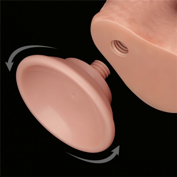 Sliding Skin Dual Layer Dildo 7 - immagine 10