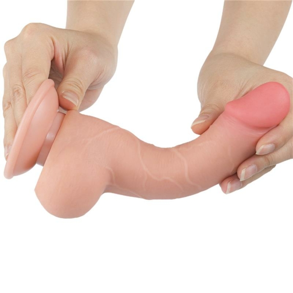 Sliding Skin Dual Layer Dildo 7.5 - immagine 3