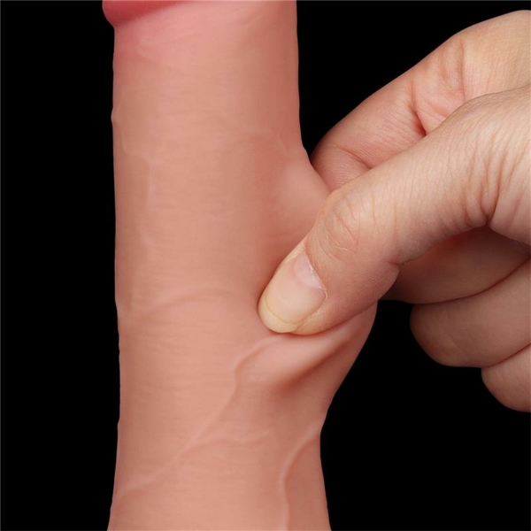 Sliding Skin Dual Layer Dildo 7.5 - immagine 6