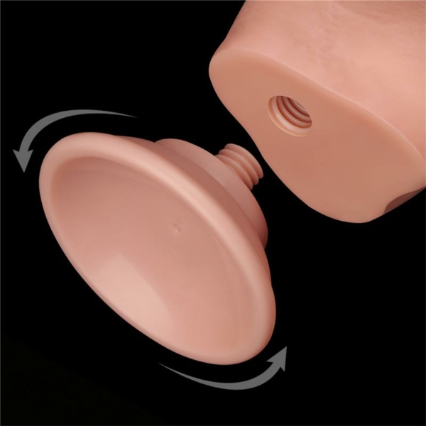 Sliding Skin Dual Layer Dildo 7.5 - immagine 10