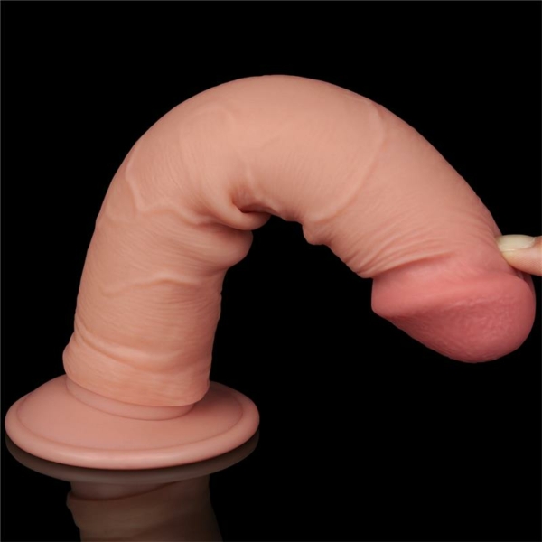 Sliding Skin Dual Layer Dildo 8 - immagine 7