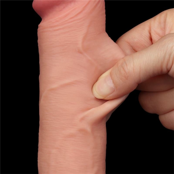 Sliding Skin Dual Layer Dildo 8 - immagine 8