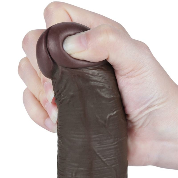 Sliding Skin Dual Layer Dildo 8 - immagine 7