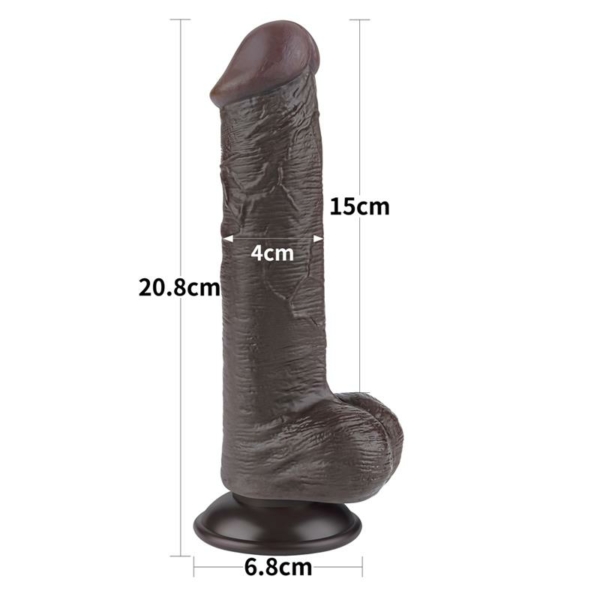 Sliding Skin Dual Layer Dildo 8 - immagine 11