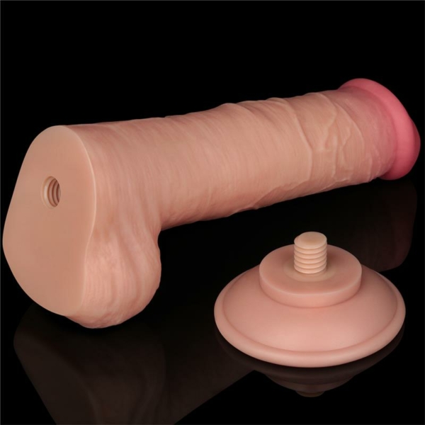 Sliding Skin Dual Layer Dildo 8 - immagine 10