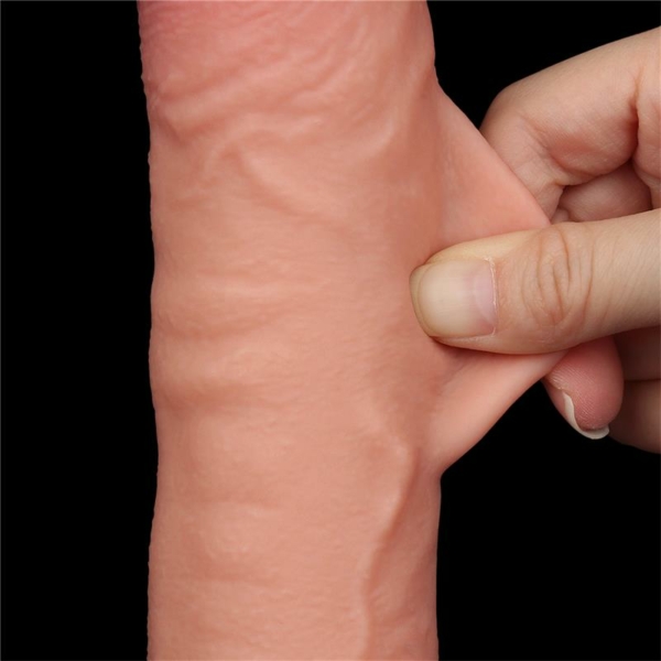 Sliding Skin Dual Layer Dildo 9.5 - immagine 5