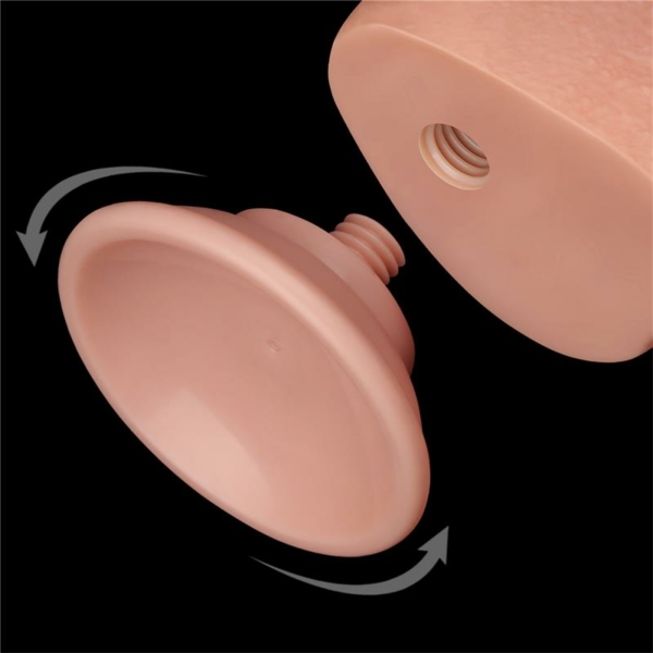 Sliding Skin Dual Layer Dildo 9.5 - immagine 9