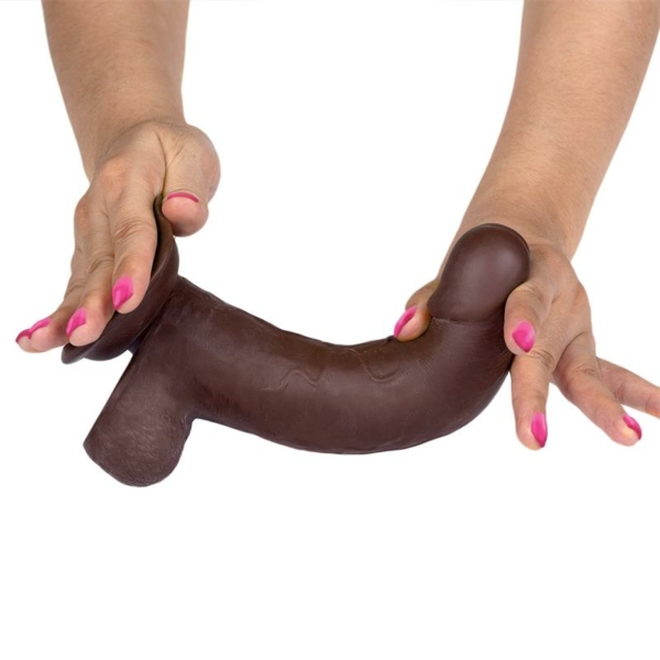 Slidy Realistic Dildo Dual Layer Retractable and Adjustable 8 - immagine 6