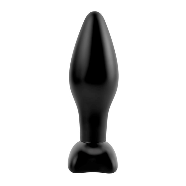 Small Silicone Butt Plug  - Colour Black - immagine 3