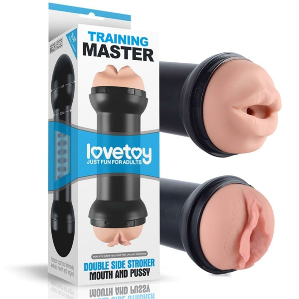 Souble Masturbator Training Master Vagina and Mouth - immagine 7