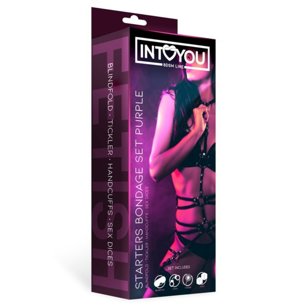 Starters Bondage Set 4 Pieces Purple - immagine 2