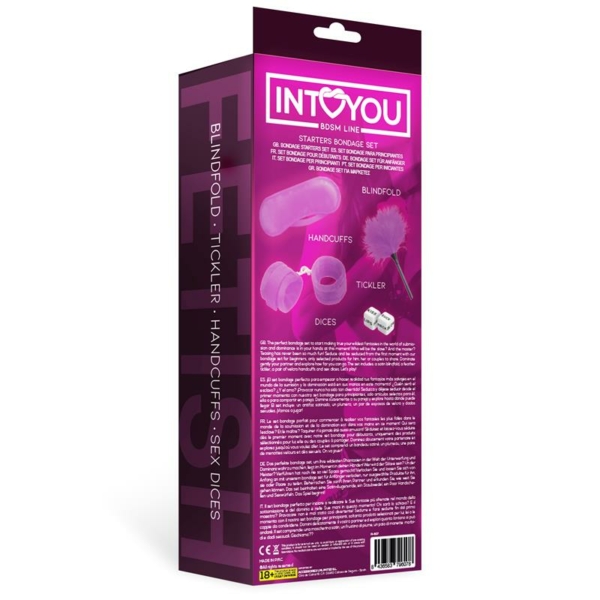 Starters Bondage Set 4 Pieces Purple - immagine 3