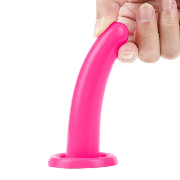Stimulator Holy Dong 4.5 Liquid Silicone Pink - immagine 5