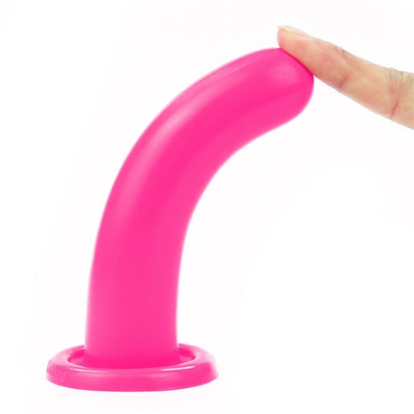 Stimulator Holy Dong 5.5 Liquid Silicone Pink - immagine 4