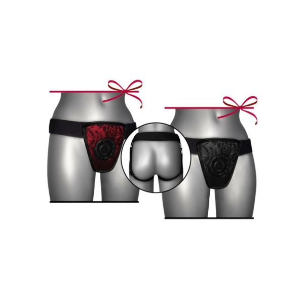 Strap On de Luxe Black Without Back S - XL - immagine 3