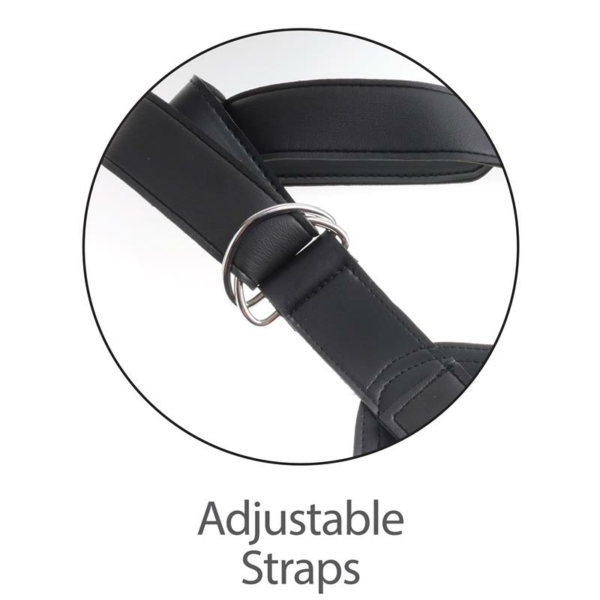 Strap-On Harness Two Cocks One Hole 7 Tan - immagine 8