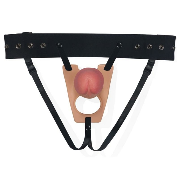 Strapon with Hollow Dildo Adjustable 8.5 - immagine 3