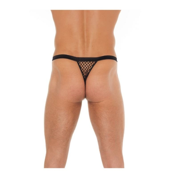 String Fishnet Black One Size - immagine 2