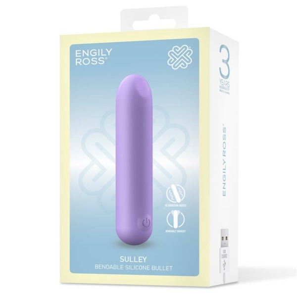 Sulley Vibrating Bullet Liquid Silicone Unibody Bendable USB - immagine 8