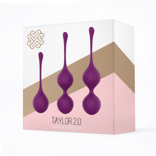 Taylor 2.0 Kegel Balls Silicone Purple - immagine 5