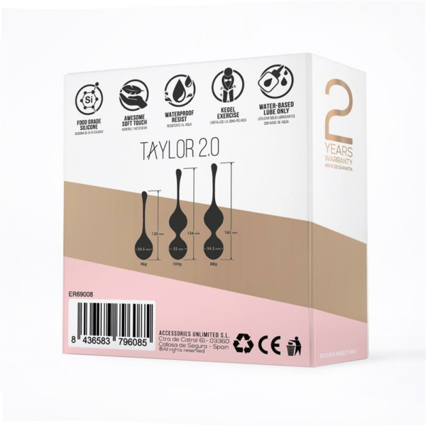 Taylor 2.0 Kegel Balls Silicone Purple - immagine 6