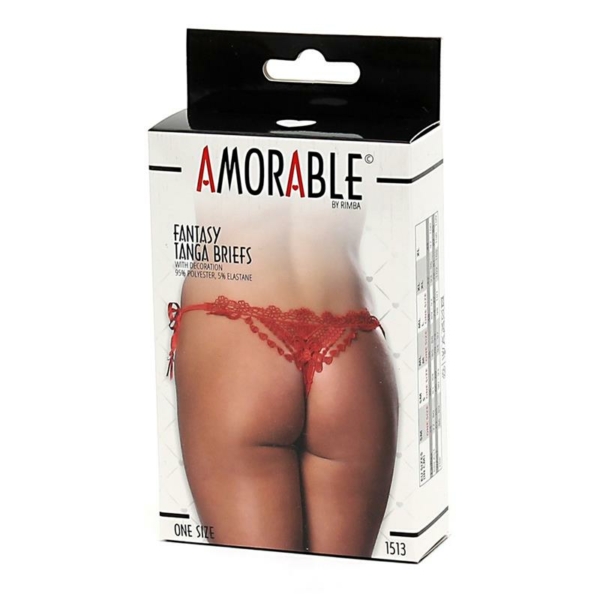 Thong Fantasy Red One Size - immagine 3