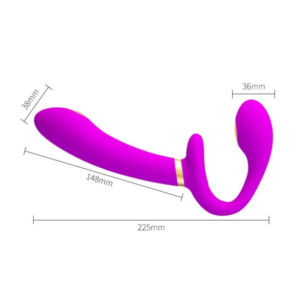 Thunderbird Couples Vibe Strapless with Remote Control - immagine 7