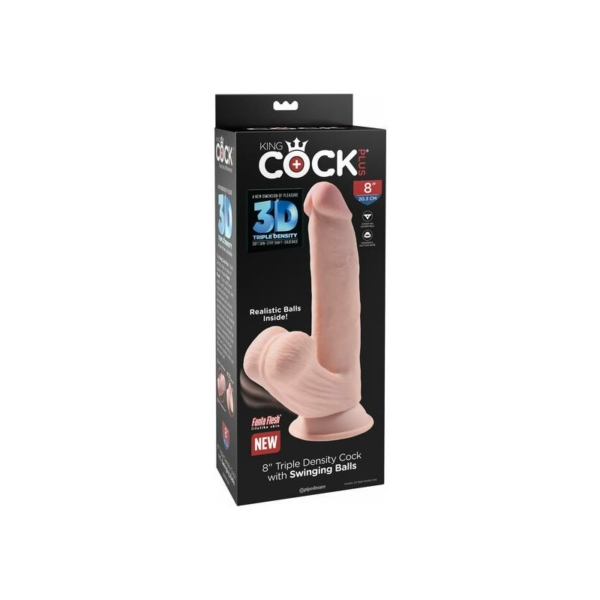 Triple Density Dildo Swinging Balls 8 - immagine 6