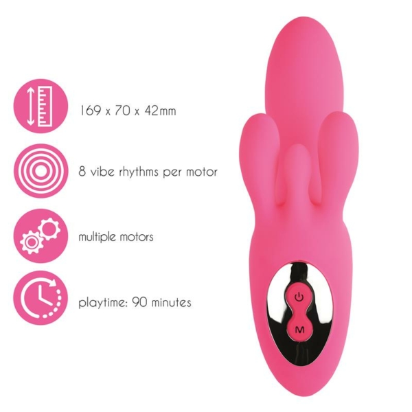 Trivibe G-Spot Triple Stimulation Vibe - immagine 4