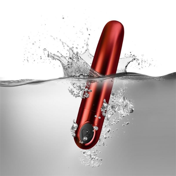 Truly Yours Vibrating Bullet Ruby Caress Metallic Red - immagine 3