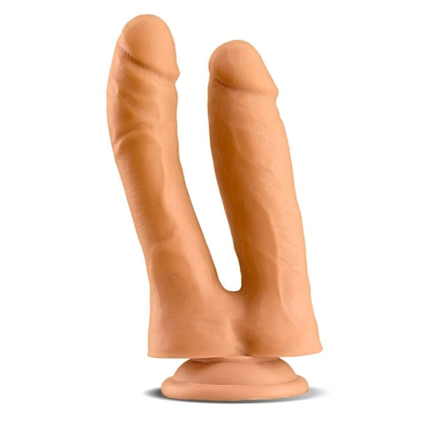 Twin Double Realistic Dildo 7.1 Flesh - immagine 2